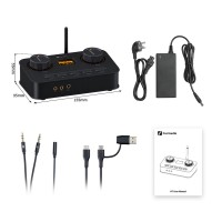 Fosi Audio K7 Hifi DAC and Headphone Amplifier External Sound Card with AK4493SEQ Chip for Gaming