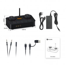 Fosi Audio K7 Hifi DAC and Headphone Amplifier External Sound Card with AK4493SEQ Chip for Gaming