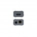 Fosi Audio DS2 Gray Portable Headphone Amplifier DAC Balanced Hifi Audio Decoder + Type-C Cable