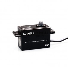 NANGU T12 12KG Servo Standard Servo Motor (360° Waterproof Version) with Brushed Motor for RC Cars
