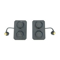 RACING S1 Left Rotation Maple Leaf Antenna FPV Racing Drone Panel Antenna Dedicated for HDZERO Goggles