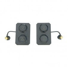 RACING S1 Right Rotation Maple Leaf Antenna FPV Racing Drone Panel Antenna Dedicated for HDZERO Goggles