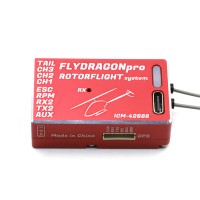 Red ICM-42688-GY RF Gyroscope PRO Version FPV Racing Drone Accessory for Rotor Flight Helicopter