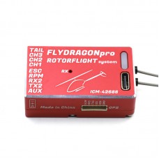Red ICM-42688-GY RF Gyroscope PRO Version FPV Racing Drone Accessory for Rotor Flight Helicopter