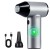 Silvery L7 Portable Aluminum Alloy Violent Turbo Fan Type-C Charging 90000RPM 45m/s High Speed Brushless Motor