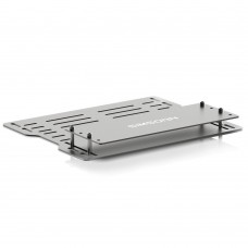 SIMSONN Silvery Stainless Steel Base Plate for Plus X Hydraulic Racing Simulation Pedal
