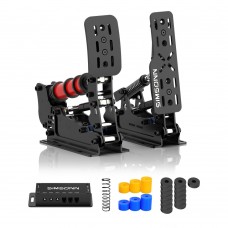 SIMSONN Black Plus X Hydraulic Pedal Accelerator+Brake Racing Simulation Pedal without Base Plate