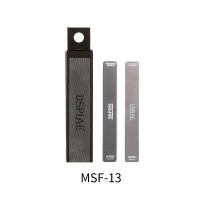 DSPIAE SIREN MSF-13 90mm Ultimate Precision Glass Mirror File Glass Polishing File for Model Sanding