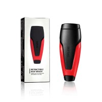 DSPIAE PT-RDB Dual-Head Dust Removal Brush Retractable Dust Brush with Soft and Hard Nylon Bristles