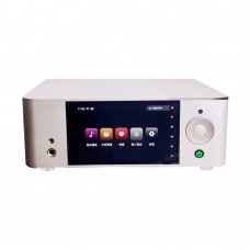 Silvery (Femto Clock Version) AP05S Lossless Audio Player Bluetooth5.0 ARM+FPGA Dual ES9038Q2M DAC 220V
