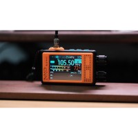NXP-NANO Portable 65-108MHz FM Radio Receiver TEF6686+ESP32 Main Control with 2.4-inch IPS Touch Screen