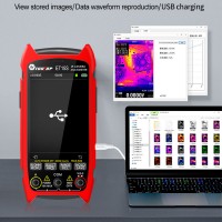 TOOLTOP ET15S Industrial Grade 4 1/2 Digit Thermal Imaging Multimeter with 3.5-inch IPS LCD