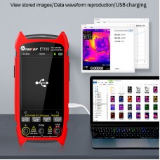 TOOLTOP ET15S Industrial Grade 4 1/2 Digit Thermal Imaging Multimeter with 3.5-inch IPS LCD