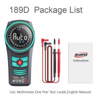 WINAPEX 189D Portable Rotary Dial Smart Digital Multimeter 6000 Counts NCV Measurement without Thermocouple