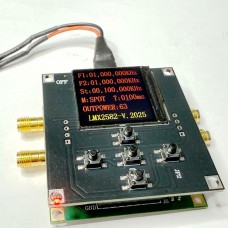 LMX2582 Core Board 20-5500MHz Low Phase Noise Wideband Frequency Source Module Integrated PLL with STM32 Main Control Board