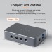 TeSeek DC + USB Astronomy USB Hub Power Box Astro USB Hub Suitable for Guide Camera and EQ Mount