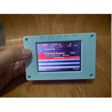 Duplex MMDVM Hotspot (Light Blue & White, Battery Version) with 3.5" Screen and Raspberry Pi Zero 2W