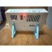 Duplex MMDVM Hotspot (Light Blue & White, 5GHz WiFi Version) w/ 7" Screen Batteries Raspberry Pi 3A+