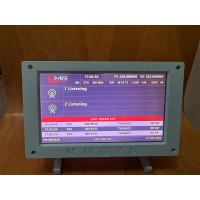 Duplex MMDVM Hotspot (Light Blue & White, 5GHz WiFi Version) w/ 7" Screen Batteries Raspberry Pi 3A+