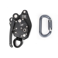 CCS-Ultra Ascent Descent Device Ascender Descender Device with 200kg Max Load Capacity & Swivel Mode