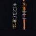 Arborist Rope Grab Fall Arrest Device Rope Ascender Descender with 12mm 15.8M (51.81FT) Orange Rope