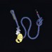 Arborist Rope Grab Fall Arrest Device Rope Ascender Descender with 11.5mm 5.8M (19FT) Blue Rope
