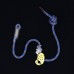 Arborist Rope Grab Fall Arrest Device Rope Ascender Descender with 11.5mm 5.8M (19FT) Blue Rope
