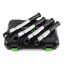 Super Stars ST-02-L 4-Piece Ratchet Torque Wrench Set Compatible with R410A and R32 Refrigerants