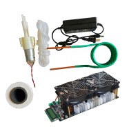 3000W ZVS Induction Heater Kit Comes with 1602 LCD Display Mainboard Water Pump and Crucible