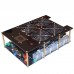 5000W Induction Heater Kit w/ Mainboard Heating Coil 150mL Crucible Water Pump & 12V 2A Power Supply