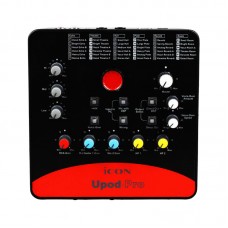 ICON UPOD PRO USB Sound Card Audio Interface with 72 DSP Effects for Computers and Cellphones
