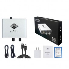 AINMC M2 Stereo Converter Sound Card Converter with Type-C Interface for iPhone 15 and iPhone 16