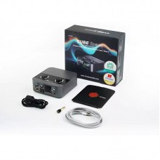 ICON 2NanoS USB Audio Interface 2-In 2-Out Compact Live Sound Card w/ 1.3" Color Display Level Meter