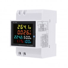 D52-2066 6-In-1 Single-Phase Digital Electric Meter (AC 40-300V with Built-in Current Transformer)