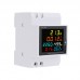 D52-2066 6-In-1 Single-Phase Digital Electric Meter (AC 40-300V with Built-in Current Transformer)