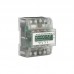 XTM024 3-Phase 4-Wire 4P 10–100A Electric Meter Energy Meter with LCD Display for DIN Rail Mount