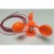 Orange Mini Wind Speed Sensor 200KM/H 2-Wire Self Power Generation Air Velocity Transducer