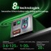 SUNKKO CH12V20 Professional Lithium Battery Pack Intelligent Charger 125V/20A for Li-ion/LifePO4 Battery Modules