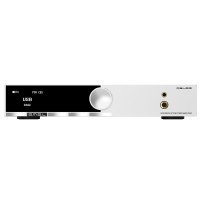 SMSL Silvery AS400 Power Amplifier 165Wx2 High Power HiFi Audio Decoder Built-in Low Noise MM Vinyl Mic Amplifier