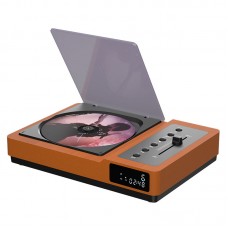 THINKYA R01 Portable Wooden HiFi Retro CD Player Bluetooth5.0 Lossless Audio Player Support Direct Push Volume Adjustment