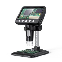 H369 50-1000X Digital Zooming Electron Microscope 2-Million Pixel with 4.3-inch IPS HD Screen Support PC Real-time Transmission