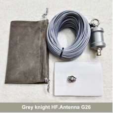 Grey Knight HF.Antenna G26 1-30MHz Low Power Portable Shortwave Antenna Inverted V Horizontal Balun