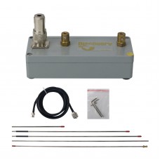 HamGeek HG-UV200 Walkie Talkie Antenna VHF UHF Antenna Dual Band SLIM JIM Antenna of 9DB High Gain