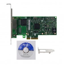 I350T2V2BLK I350-T2V2 1GB Ethernet Server Adapter Two-Port Server PCIE Network Card for Intel