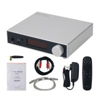 SU10-PRO Silvery AK4499X2 Hi-end DAC Audio Decoder HiFi Bluetooth5.3 with 12V/2A High Speed Linear Power Supply