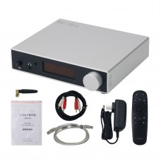 SU10-PRO Silvery AK4499X2 Hi-end DAC Audio Decoder HiFi Bluetooth5.3 with 12V/2A High Speed Linear Power Supply