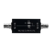 Resistor Box Resistance Box Voltage Divider Resistor Shielding Box with BNC Connectors 0.1% Accuracy