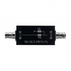 Resistor Box Resistance Box Voltage Divider Resistor Shielding Box with BNC Connectors 0.1% Accuracy