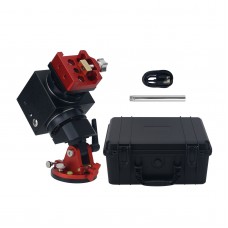 Mini Dual-axis 14 Harmonic Equatorial Mount 10KG Load Capacity with Metal Shell and Electromagnetic Brake