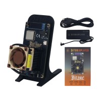 Bitaxe Gamma 601 1.2TH/s 17W Solo Bitcoin Miner BTC Miner (with Small Black Shell & Silent Fan)